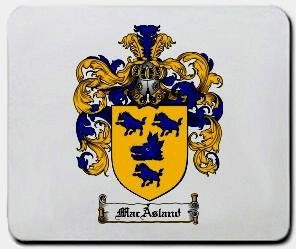 Macasland coat of arms mouse pad