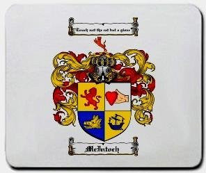 Mcintoch coat of arms mouse pad