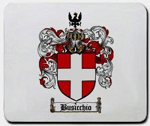 Busicchio coat of arms mouse pad