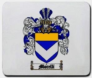 Morelli coat of arms mouse pad