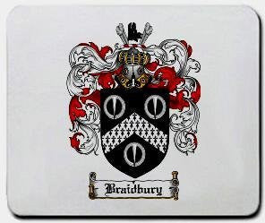 Braidbury coat of arms mouse pad