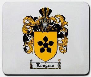 Longeau coat of arms mouse pad