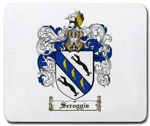 Scroggis coat of arms mouse pad