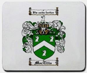 Mactilla coat of arms mouse pad