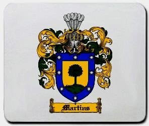 Martins coat of arms mouse pad