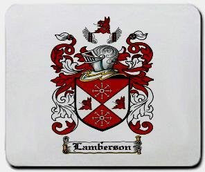 Lamberson coat of arms mouse pad