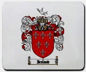 Ireland coat of arms mouse pad