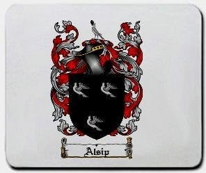 Alsip coat of arms mouse pad