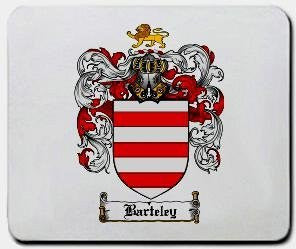 Barteley coat of arms mouse pad