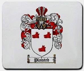 Plaisted coat of arms mouse pad