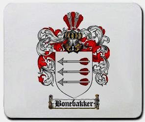 Bonebakker coat of arms mouse pad