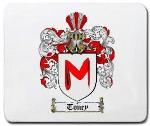 Toney coat of arms mouse pad