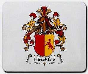 Hirschfeld coat of arms mouse pad