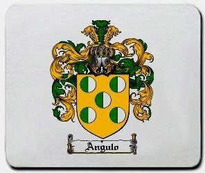 Angulo coat of arms mouse pad