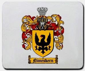 Nimeskern coat of arms mouse pad