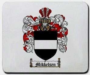 Mikkelsen coat of arms mouse pad