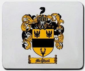 Mcphail coat of arms mouse pad