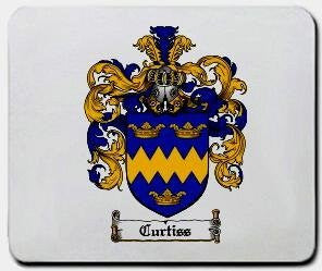 Curtiss coat of arms mouse pad