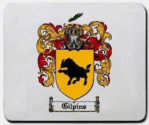 Gilpins coat of arms mouse pad