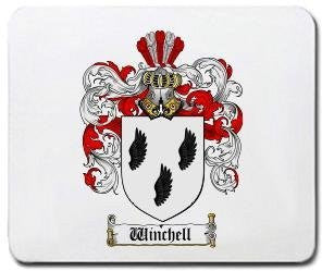 Winchell coat of arms mouse pad