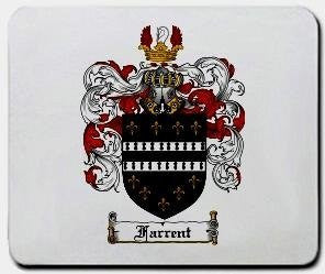 Farrent coat of arms mouse pad