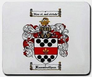 Ramsbotham coat of arms mouse pad