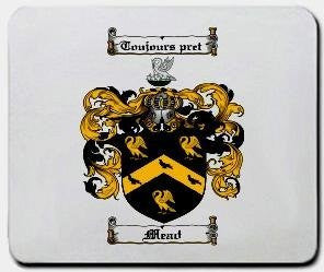 Mead coat of arms mouse pad