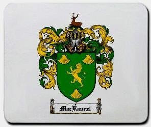 Macrannel coat of arms mouse pad