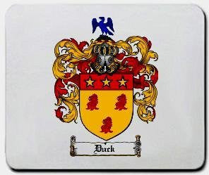 Duck coat of arms mouse pad