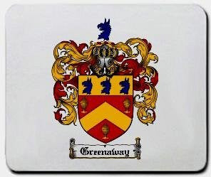 Greenaway coat of arms mouse pad