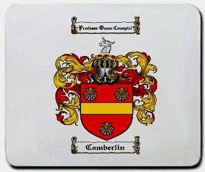 Camberlin coat of arms mouse pad