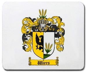 Wiers coat of arms mouse pad