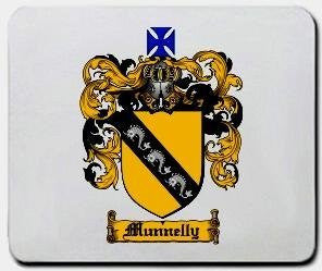 Munnelly coat of arms mouse pad