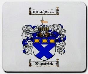 Gilpatrick coat of arms mouse pad