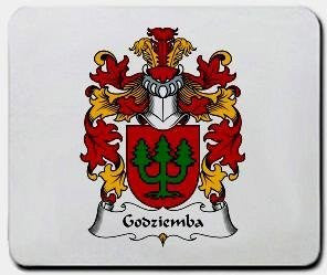 Godziemba coat of arms mouse pad