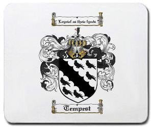 Tempest coat of arms mouse pad