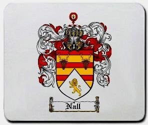 Nall coat of arms mouse pad