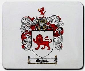 Ogilvie coat of arms mouse pad