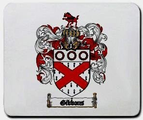 Gibbons coat of arms mouse pad