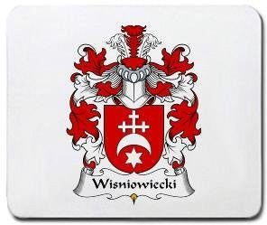 Wisniowiecki coat of arms mouse pad