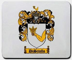 Disciullo coat of arms mouse pad