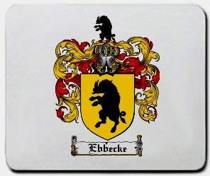 Ebbecke coat of arms mouse pad