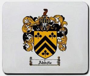 Abbdie coat of arms mouse pad