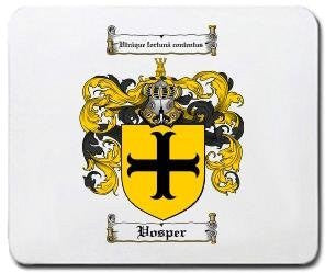 Vosper coat of arms mouse pad