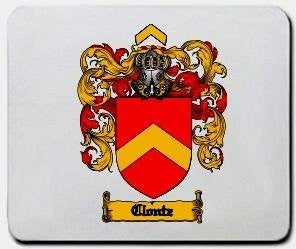 Clontz coat of arms mouse pad
