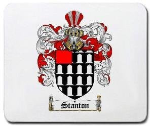 Stanton coat of arms mouse pad