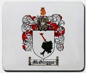 Mcgreggor coat of arms mouse pad