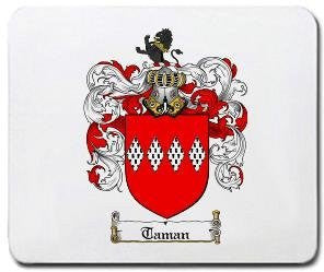 Taman coat of arms mouse pad