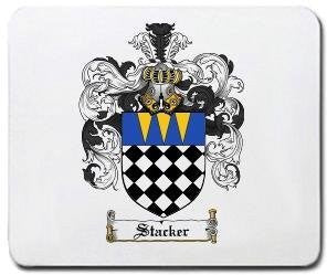 Stacker coat of arms mouse pad