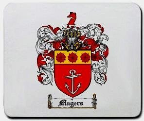 Magers coat of arms mouse pad